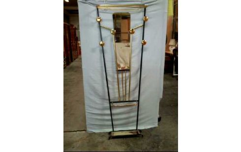 GARDEROBENSTÄNDER VINTAGE 50ER + SPIEGEL