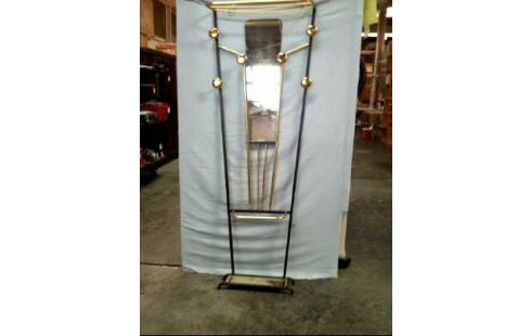 GARDEROBENSTÄNDER VINTAGE 50ER + SPIEGEL