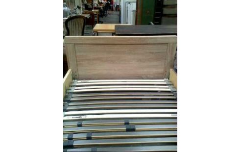 BETT +LATTENROST HOLZ HELL 120X200 CM