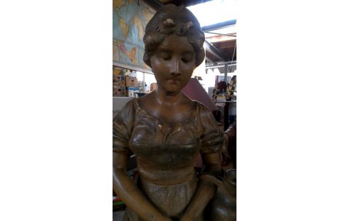 BEELD PLAASTER LOT VAN