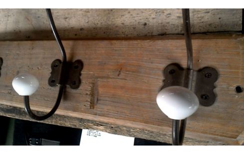 PORTE MANTEAU MURAL ANCIEN