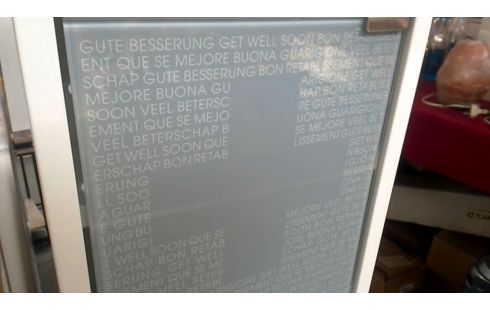 KISTE 1, , HAUSAPOTHEKE WEISS METALL EIS