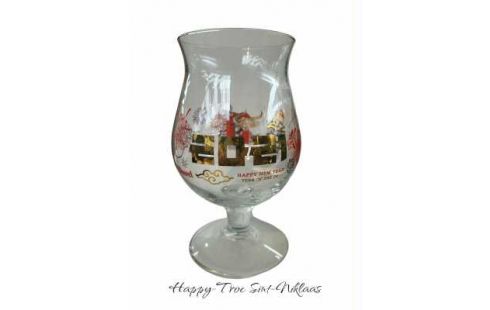 BIERGLAS DUVEL 2021. CHINEES NIEUWJAAR