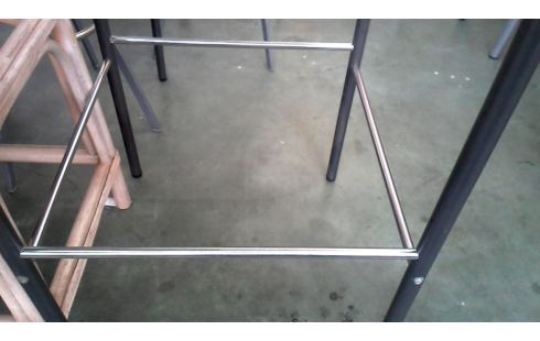 TISCH QUADRATISCH HOCH DAS STÜCK GRAU