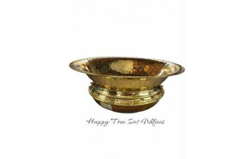 SCHALE 3 SPANISCH, , HOLZ KUPFER