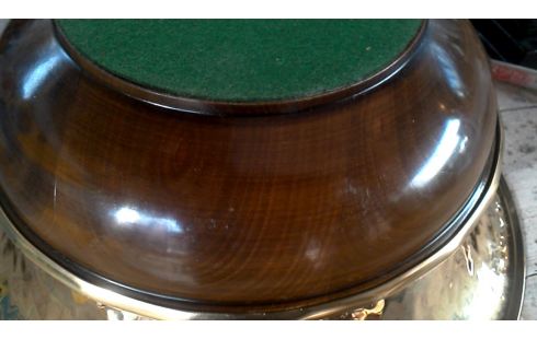 SCHALE 3 SPANISCH, , HOLZ KUPFER