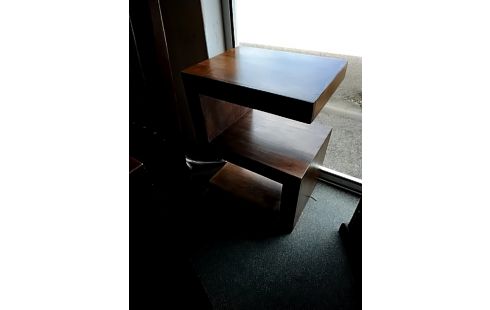 ETAGERE BOIS EXOTIQUE