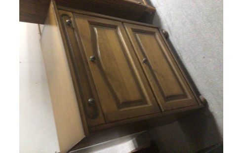 MEUBLE A CHAUSSURES CHENE MOYEN 2 BATTANTS