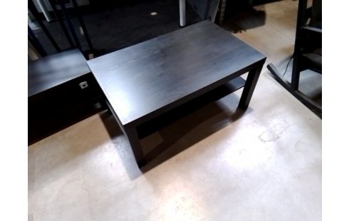 TABLE BASSE WENGÉ 2 PLATEAUX