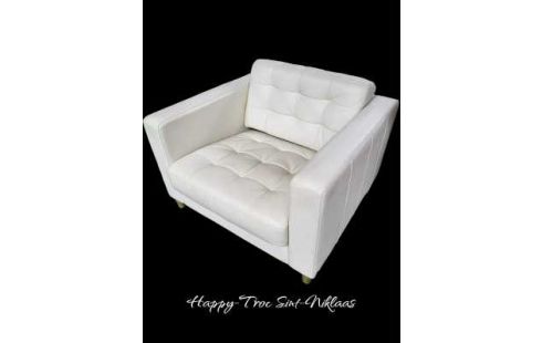 BUTACA. IKEA BEIS CUERO