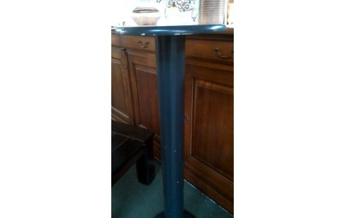 SERVIERTISCH RUND SCHWARZ