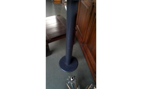 SERVIERTISCH RUND SCHWARZ