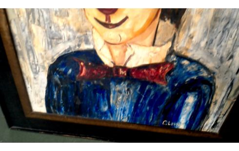 GEMÃLDE, , CLOWN GEWIDMET