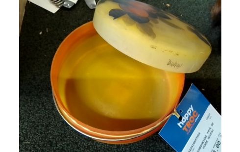 BONBONNIERE PATE DE VERRE DEVEAU