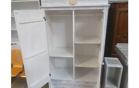 ARMOIRE 2 PORTES 1 TIROIR