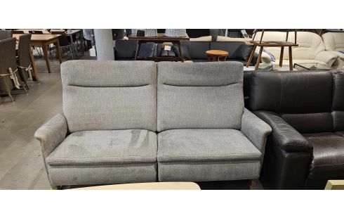 CANAPE 2 PLACES TISSUS RELAX ELECTRIQUE