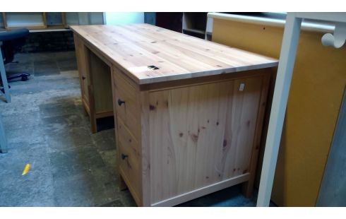 BUREAU IKEA HEMNES BRUN CLAIR