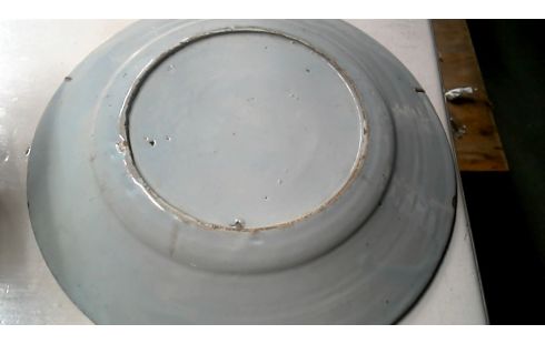 TELLER ANTIK DELFT PORZELLAN