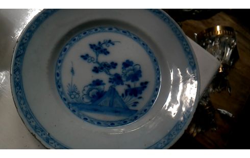 TELLER ANTIK DELFT PORZELLAN