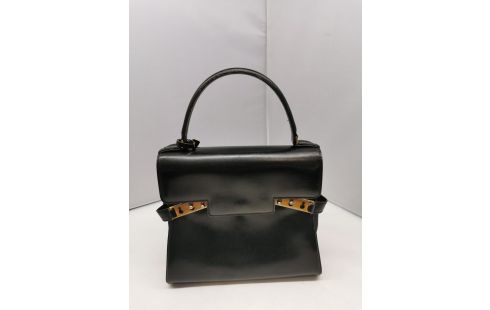 SAC A MAIN DELVAUX MODÈLE TEMPÈTE NOIR
