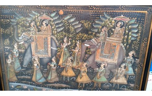 SEIDENMALEREI MET ÖSTLICHER/-ES