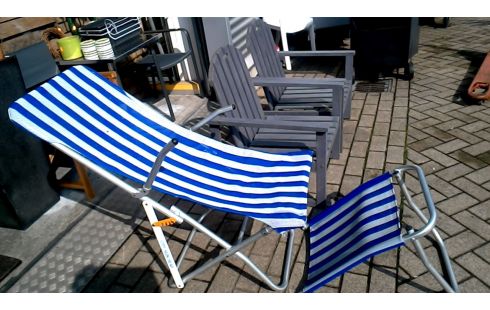 CHAISE DE JARDIN 2 CORPS ALUMINIUM