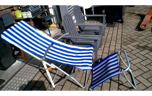 CHAISE DE JARDIN 2 CORPS ALUMINIUM