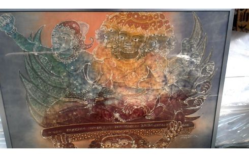 SEIDENMALEREI ÖSTLICHER/-ES