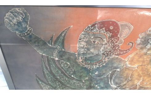 SEIDENMALEREI ÖSTLICHER/-ES