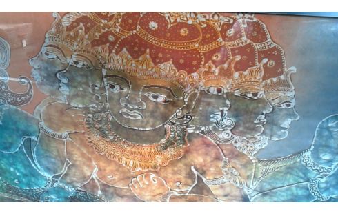 SEIDENMALEREI ÖSTLICHER/-ES