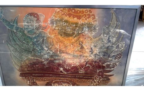 SEIDENMALEREI ÖSTLICHER/-ES