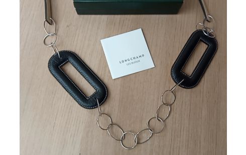 COLLIER BIJOUX CUIR LONGCHAMP