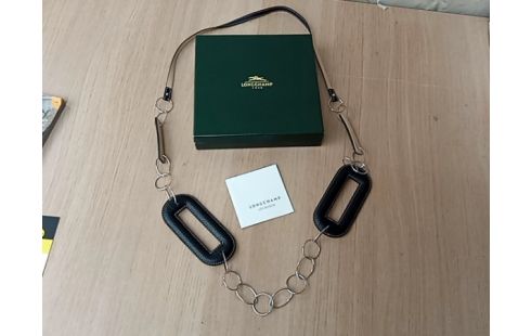 COLLIER BIJOUX CUIR LONGCHAMP