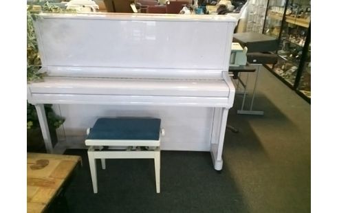 PIANO D'ETUDE SAMICK JS 121MD BLANC LAQUE