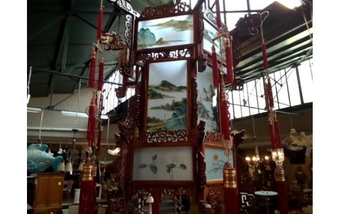 LUSTRE SUSPENSION CHINOIS MONUMENTAL