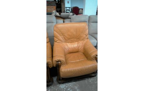 SOFÁ CUERO, , 1 SILLÓN