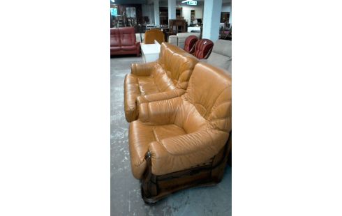 SOFÁ CUERO, , 1 SILLÓN