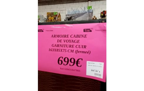 ARMOIRE CABINE VINTAGE DE VOYAGE