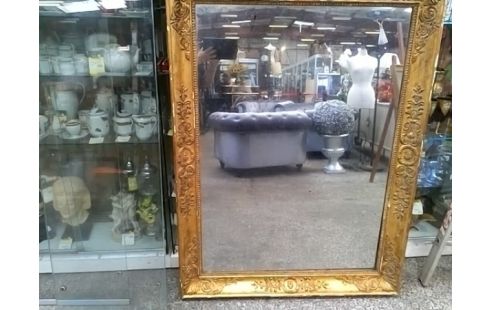 MIROIR DORE EN L'ETAT XL