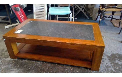 TABLE BASSE RECTANGULAIRE PIERRE BLEUE