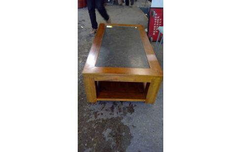 TABLE BASSE RECTANGULAIRE PIERRE BLEUE