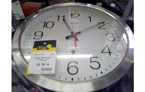 HORLOGE MURALE ORIUM CLASSIQUE  RADIO COMMANDEE