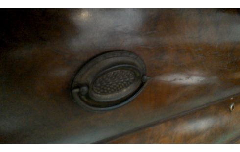 CHIFONIER ANTIGUO VETA DE CAOBA 6 CAJONES