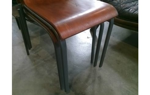 CHAISE LE LOT DE 3 VINTAGE CHAISES LE LOT DE 3 VINTAGE