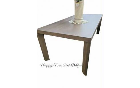 TABLE DE SALLE A MANGER GRIS CERUSE