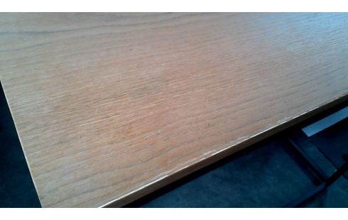 KONSOLENTISCH, , HOLZ EISEN