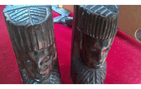 SERRE LIVRES 2 CORPS AFRICAIN EBENE