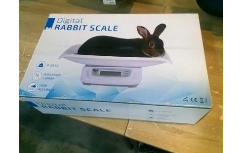 PESE ANIMAUX DIGITAL RABBIT SCALE .