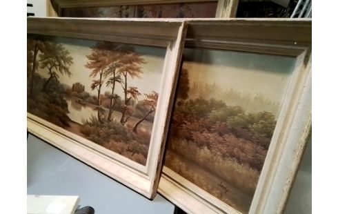 TABLEAU PAYSAGE SIGNÉ JANY