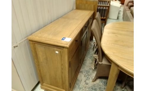 BUFFET BAS EN CHENE 3 P+ 3 T